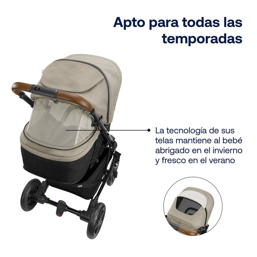 Nuna Coche Coche Paseo Tavo Next Timber - Nuna NN2200ST1440TIMB