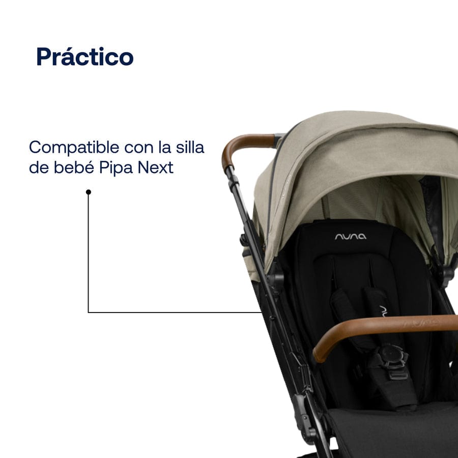 Nuna Coche Coche Paseo Tavo Next Timber - Nuna NN2200ST1440TIMB