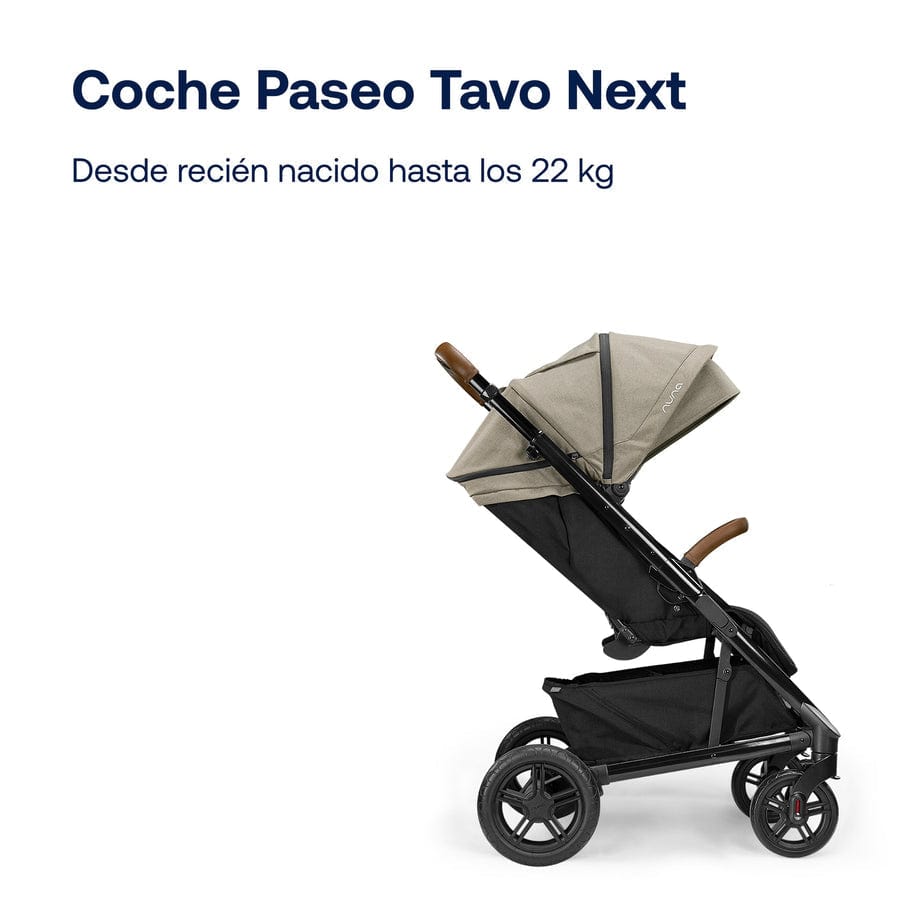 Nuna Coche Coche Paseo Tavo Next Timber - Nuna NN2200ST1440TIMB