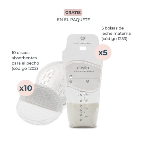 Nuvita Lactancia Materna Extractor de leche eléctrico portátil individual Materno Smart Wear - Nuvita NU-ALTL0066