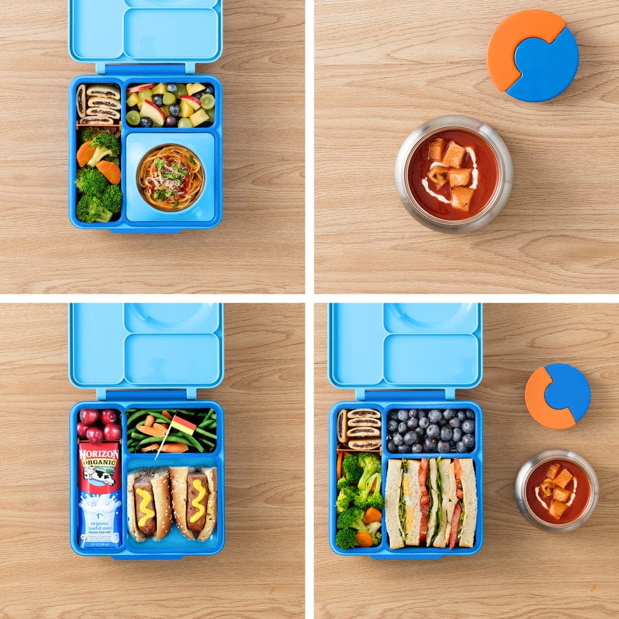 Omie Alimentación Lonchera para almuerzo Omiebox Isotérmica Blue Sky - Omiebox V2-66FC05