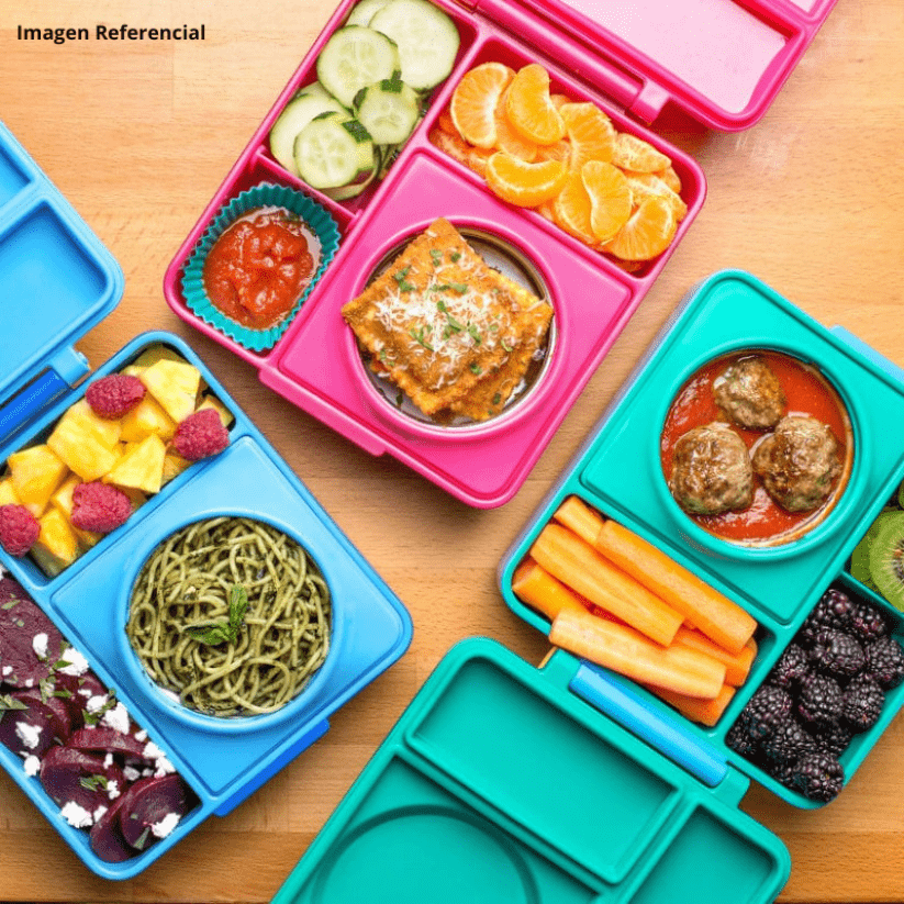 Omiebox Alimentación Lonchera para almuerzo con termo Isotérmica Sunshine - Omiebox V2-66FC09