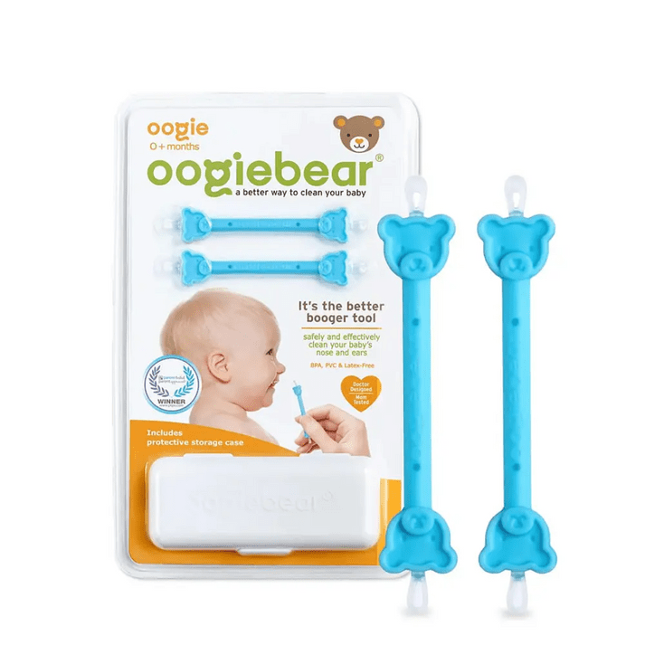 Oogiebear Cuidado Personal Pack 2 Limpiadores de nariz y oídos con caja - Oogiebear BLU02-C