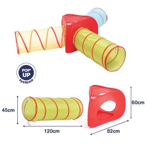 Pichintun Destreza y Habilidades Set de túnel LU90108