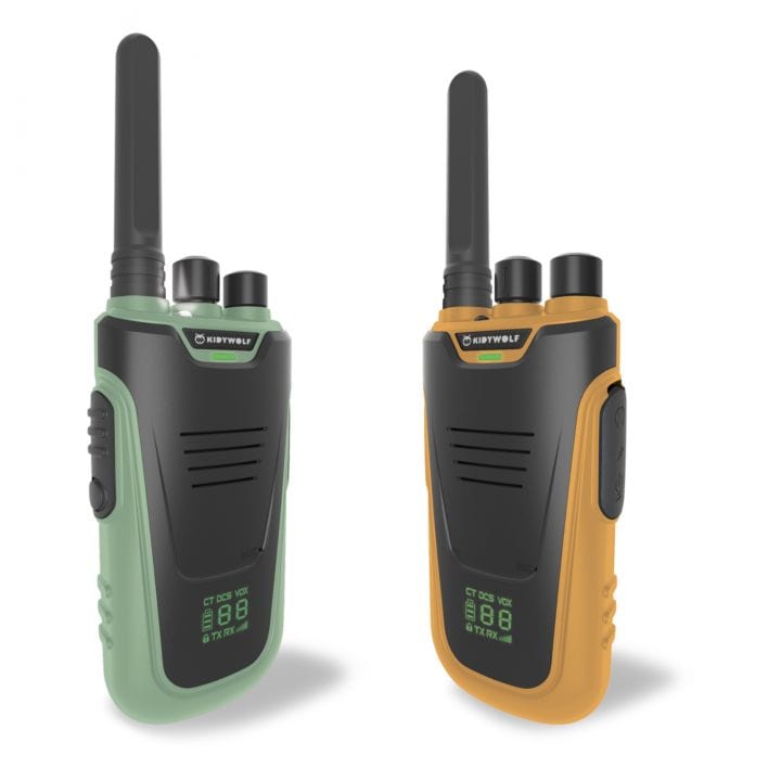 Pichintun Walkti Talkies verde - naranja KIDYTALK-GO