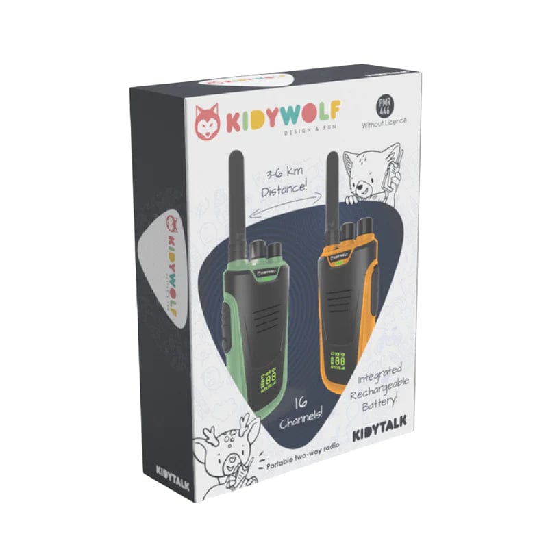 Pichintun Walkti Talkies verde - naranja KIDYTALK-GO