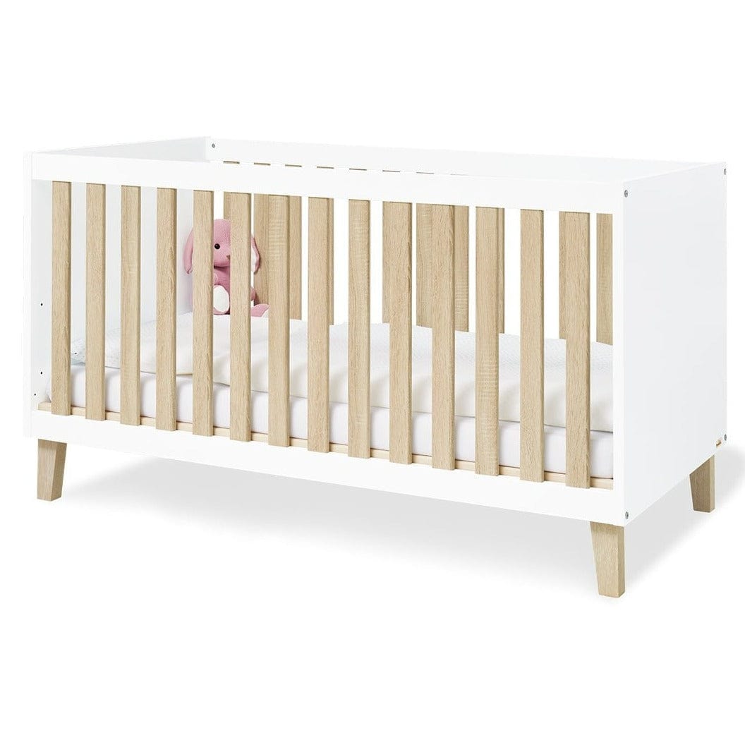 PINOLINO cunas Cuna De Madera Lumi 140 x 70 Con Colchón PL67416085775242