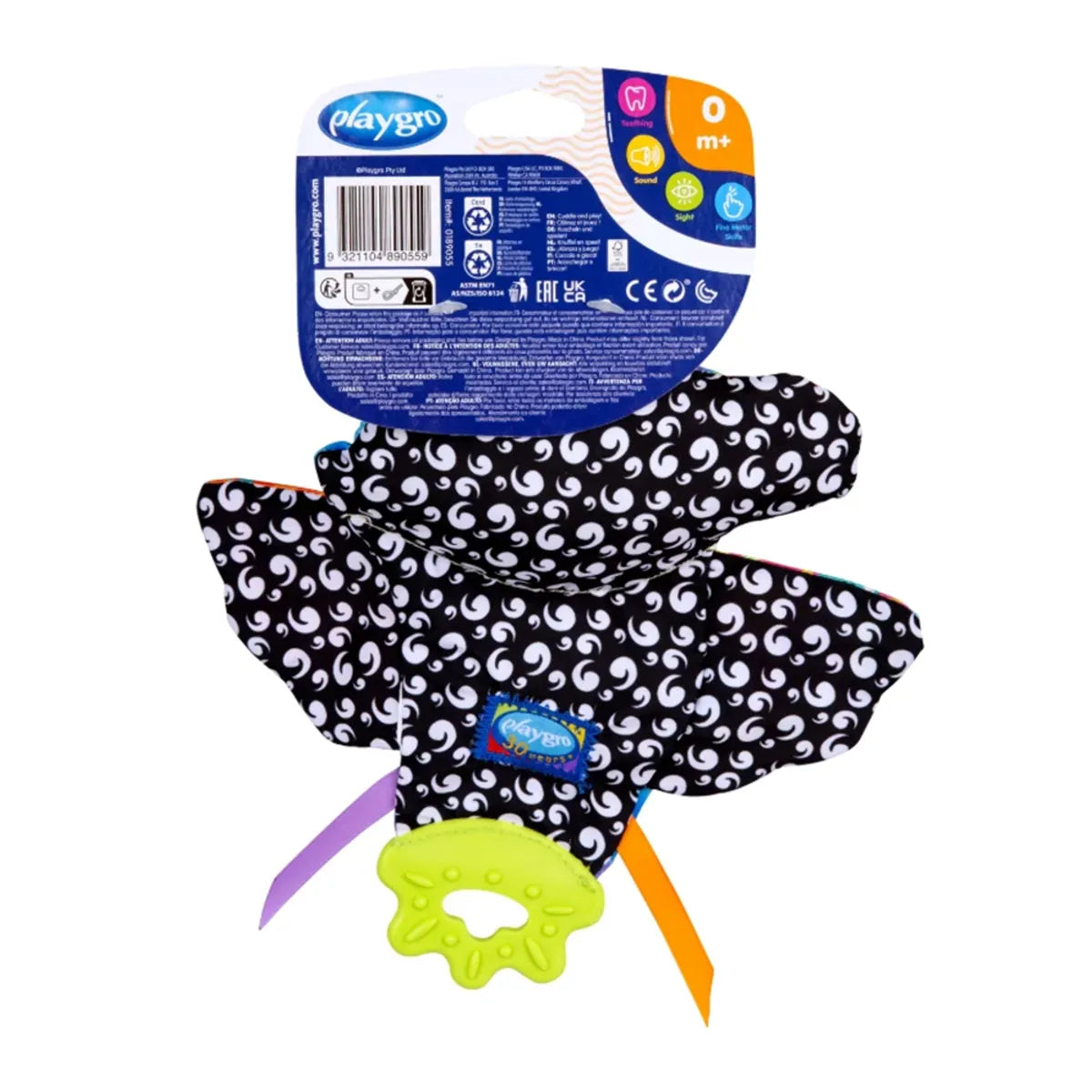 Playgro Peluches Peluche Mordedor Tucán Tamika - Playgro 05051589055