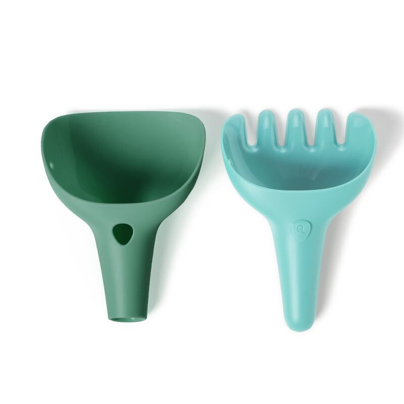 QUUT Juegos de Exterior Pala y rastrillo raki Garden green QU172871