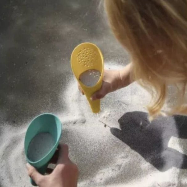 QUUT Juegos de Exterior Palas de playa con pelota cuppi Banana-Blue QU172970