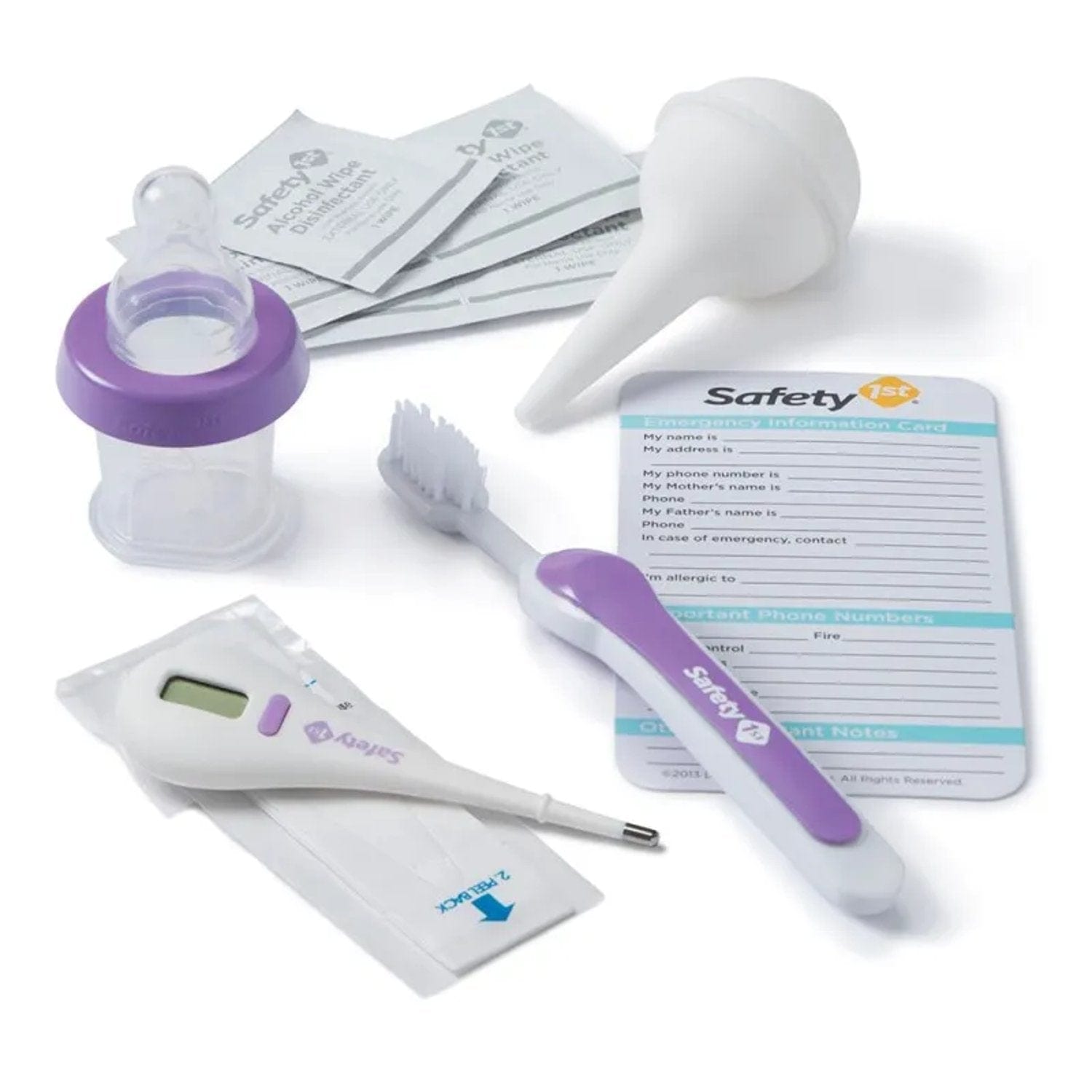 Safety 1st Cuidado Personal Kit de aseo y salud lila - safety 1st 0149B2IH266