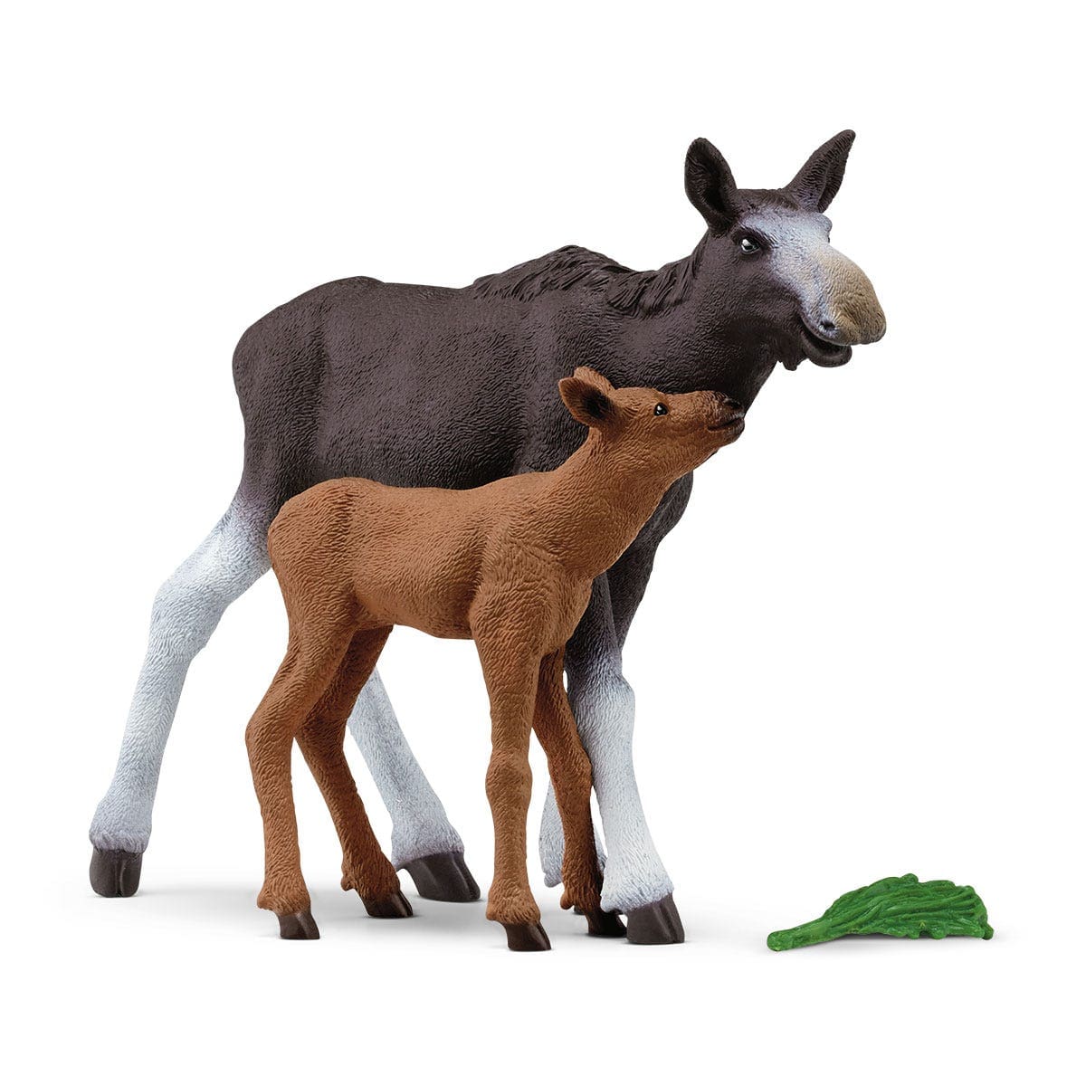 Schleich Animales y Dinosaurios Alce hembra con cría - Schleich SCH42629