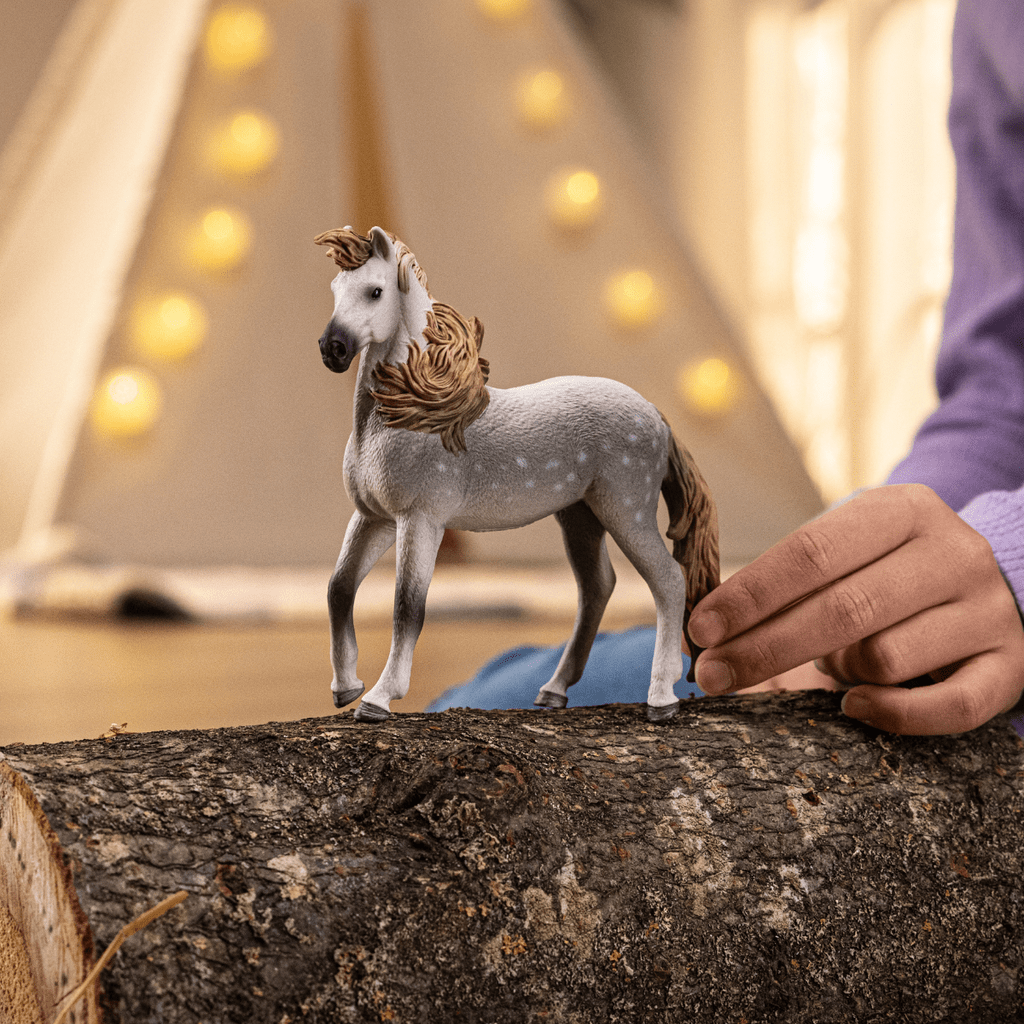 Schleich Animales y Dinosaurios Caballo Semental Andaluz coleccionable Horse Club - Schleich SCH14895