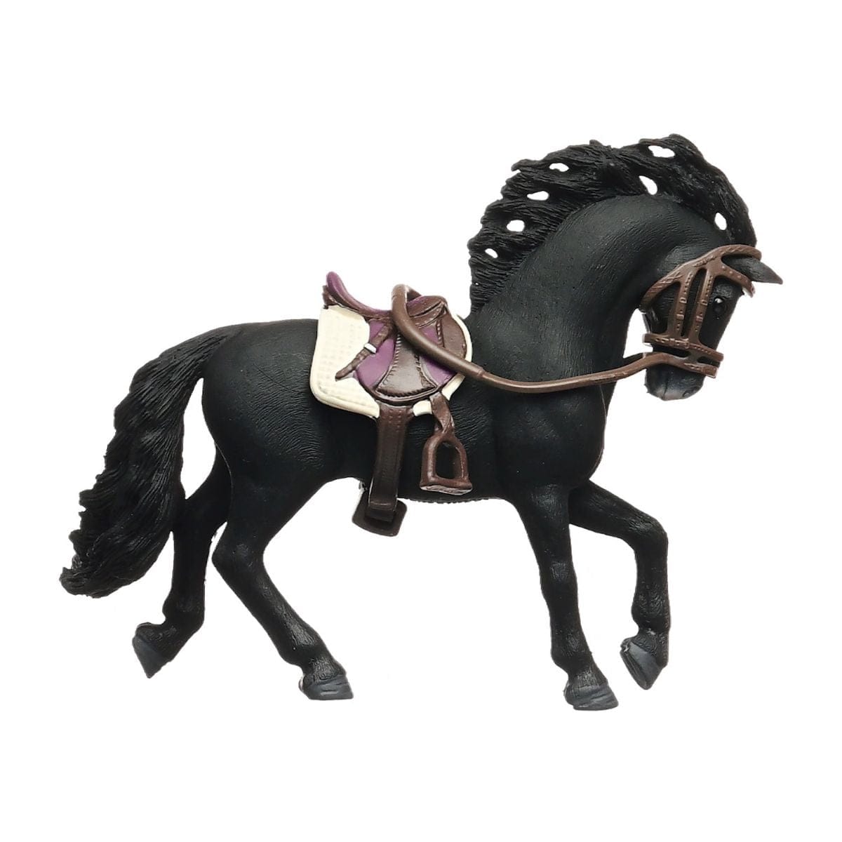 Schleich Animales y Dinosaurios Caballo Semental Pura Raza Española w Acc coleccionable Horse Club - Schleich SCH42707