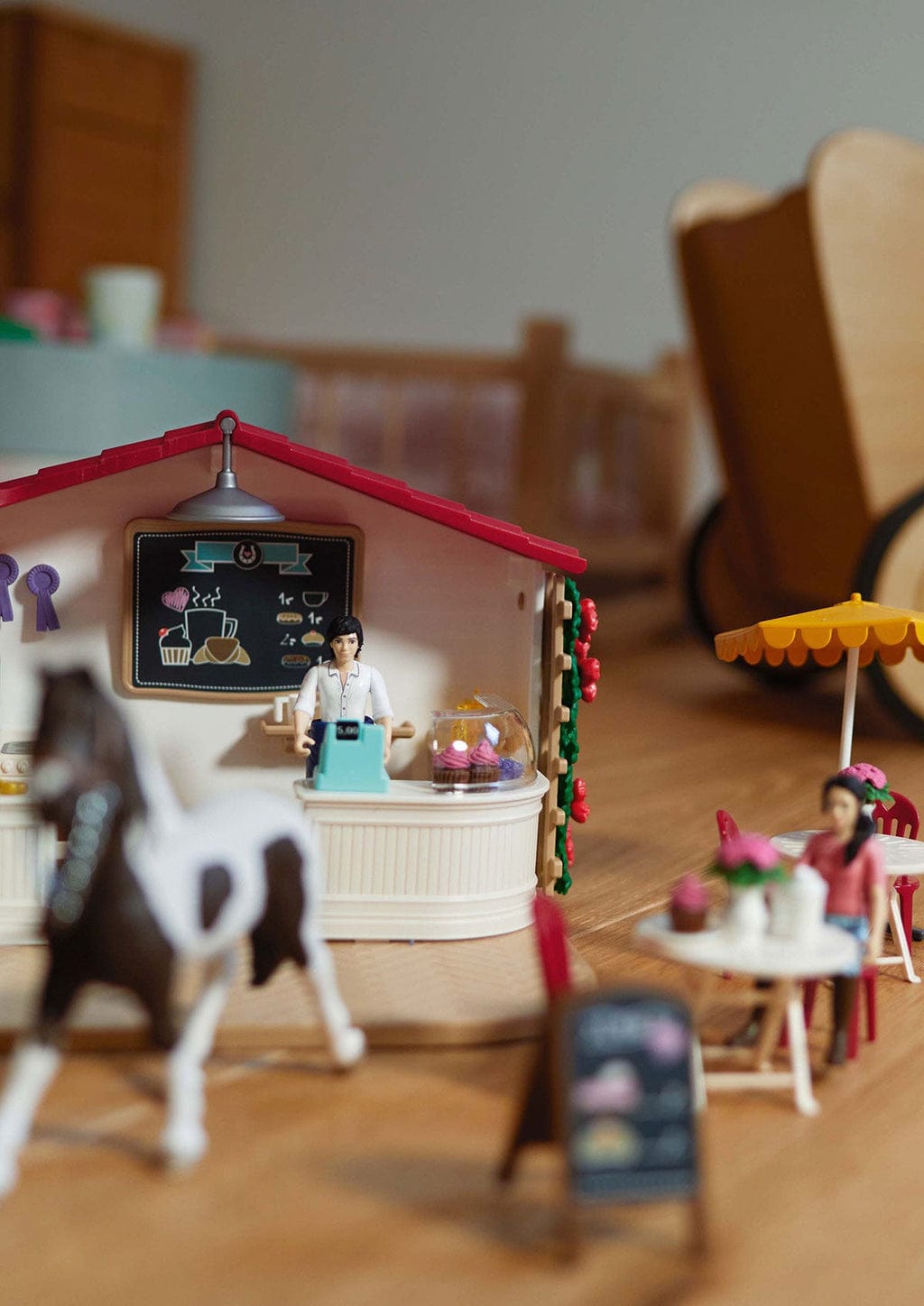 Schleich Animales y Dinosaurios Cafetería de Jinetes - Schleich SCH42592