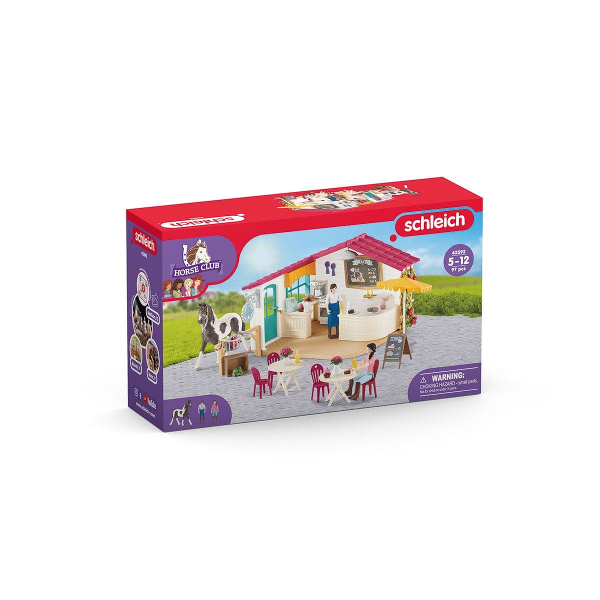 Schleich Animales y Dinosaurios Cafetería de Jinetes - Schleich SCH42592