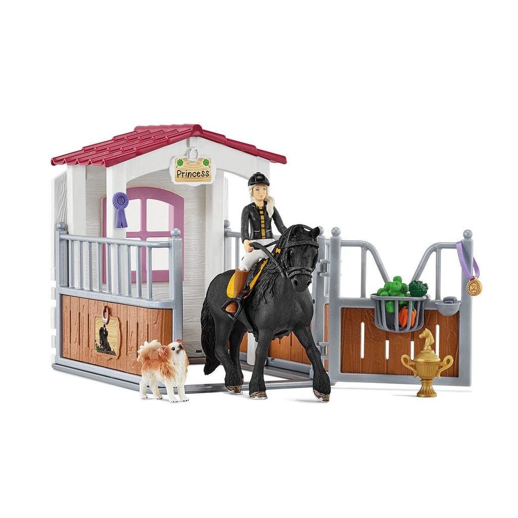 Schleich Animales y Dinosaurios Caja para caballos de Horse Club - Schleich FALTA VIDEO SCH42437