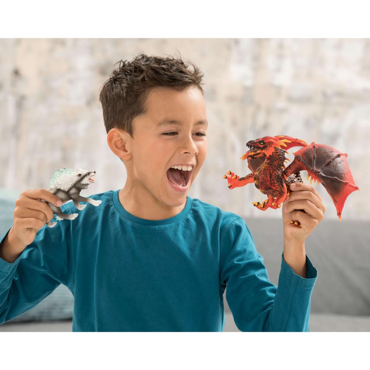 Schleich Animales y Dinosaurios Dragón de lava coleccionable - Schleich SCH70138