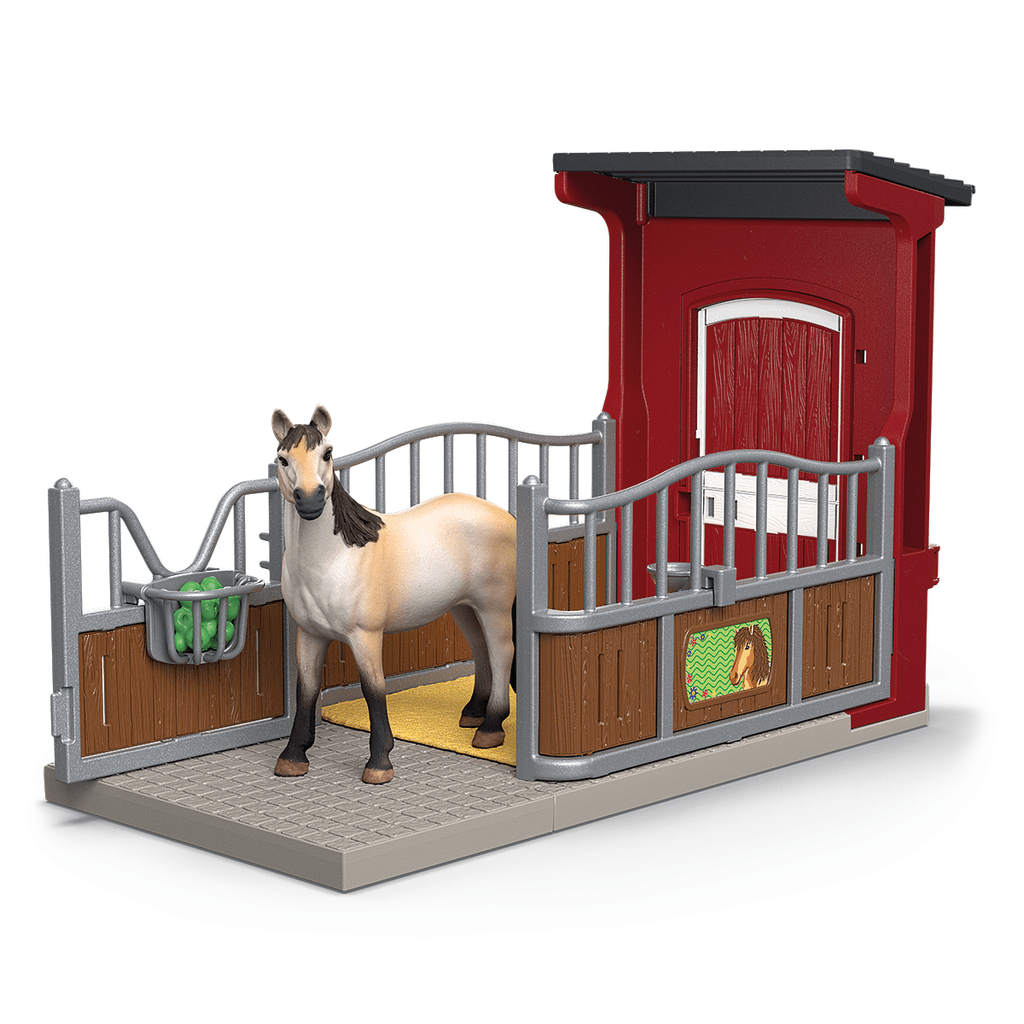 Schleich Animales y Dinosaurios Establo para yegua Mustang coleccionable Horse Club - Schleich SCH42724
