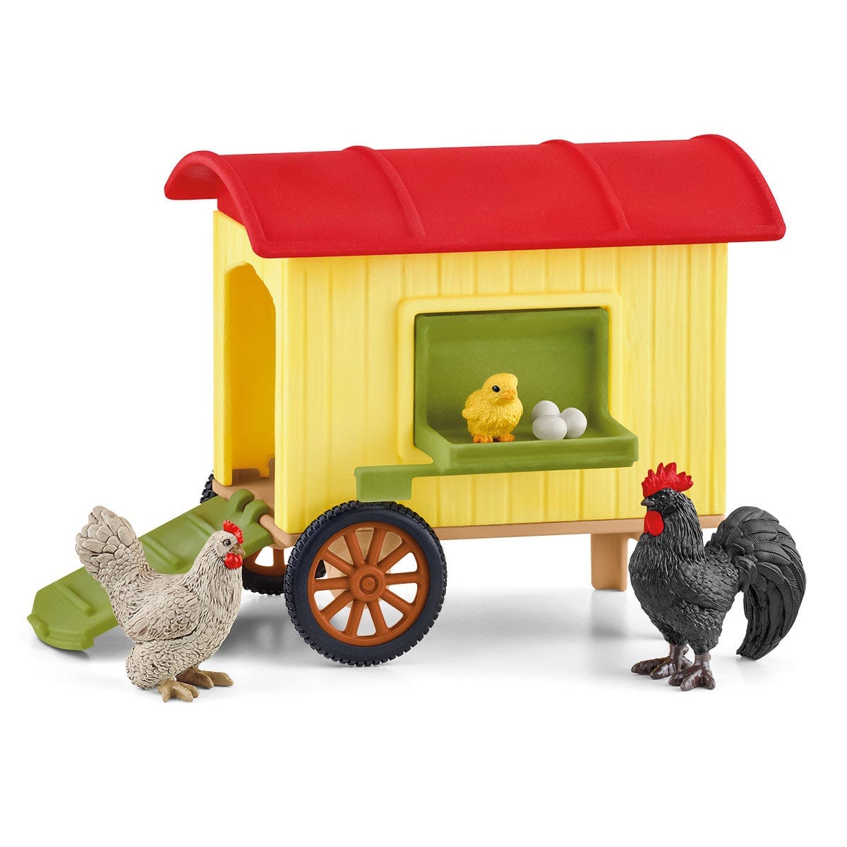 Schleich Animales y Dinosaurios Gallinero móvil - Schleich SCH42572