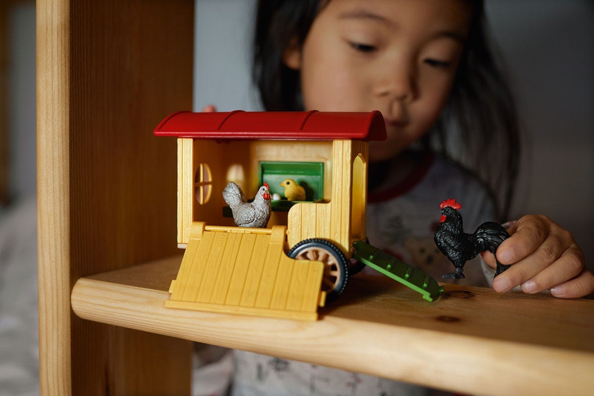 Schleich Animales y Dinosaurios Gallinero móvil - Schleich SCH42572