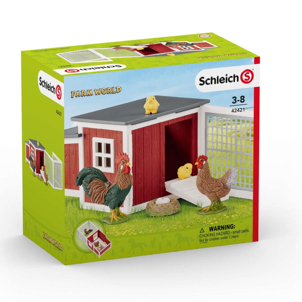 Schleich Animales y Dinosaurios Gallinero - Schleich SCH42421
