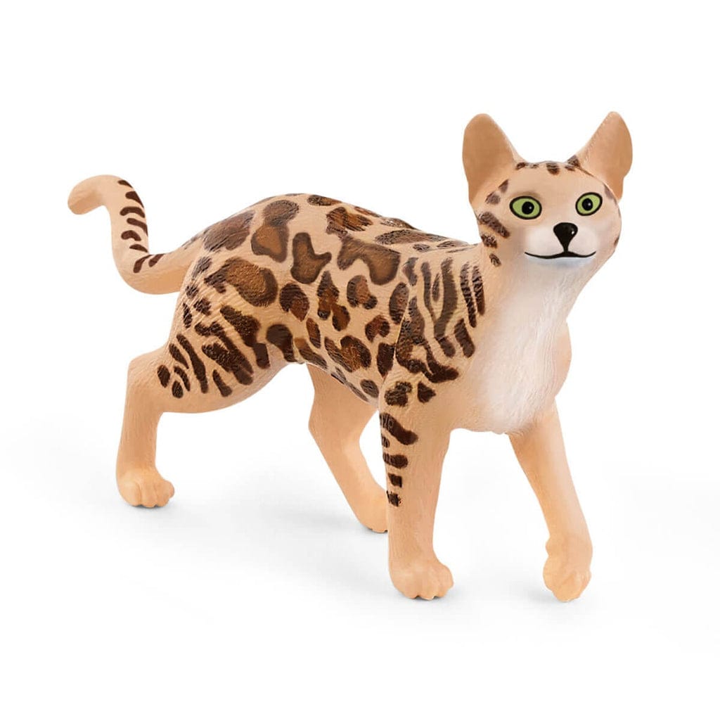 Schleich Animales y Dinosaurios Gato Bengalí coleccionable - Schleich SCH13918