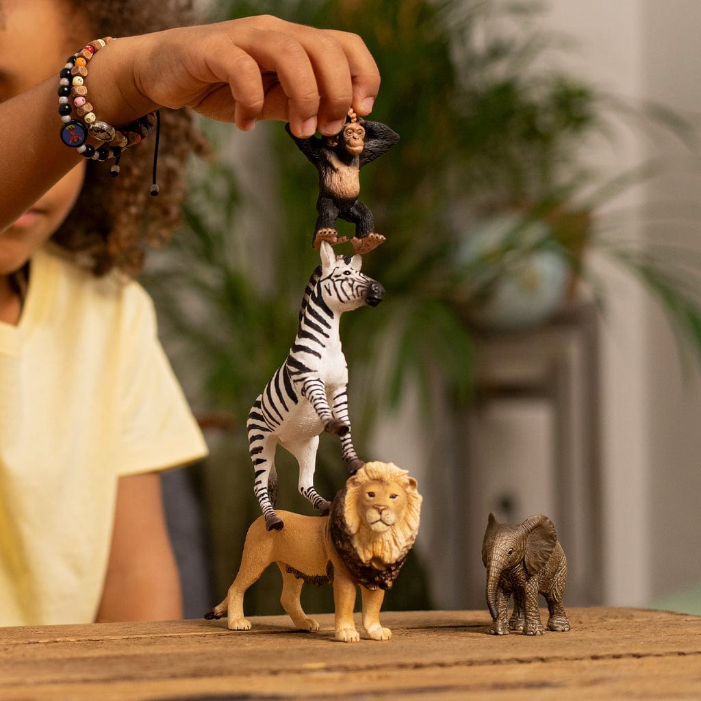 Schleich Animales y Dinosaurios Juego de inicio de vida salvaje África coleccionable - Schleich SCH42721