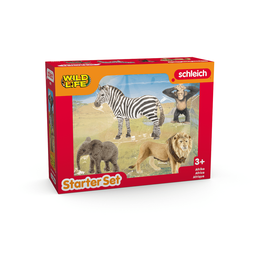 Schleich Animales y Dinosaurios Juego de inicio de vida salvaje África coleccionable - Schleich SCH42721