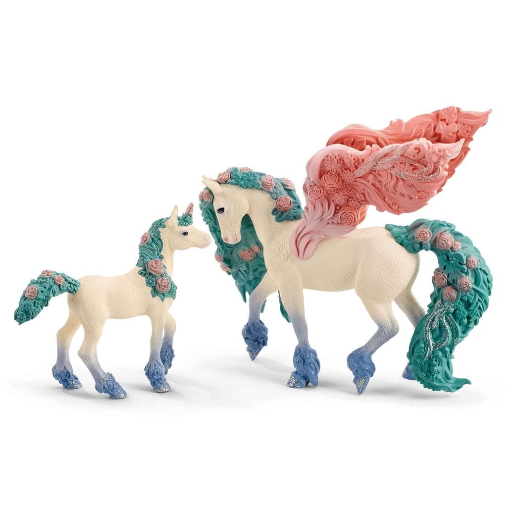 Schleich Animales y Dinosaurios Pegaso florido coleccionable - Schleich SCH70590