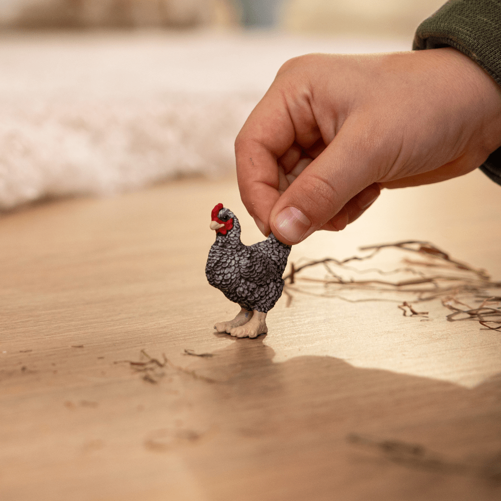 Schleich Animales y Dinosaurios Pollo Plymouth Rock - Schleich SCH13997