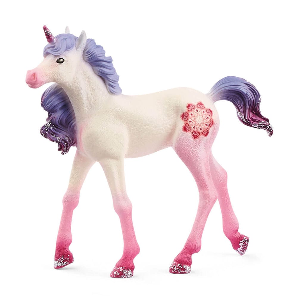 Schleich Animales y Dinosaurios Potrillo de unicornio mandala coleccionable - Schleich SCH70716