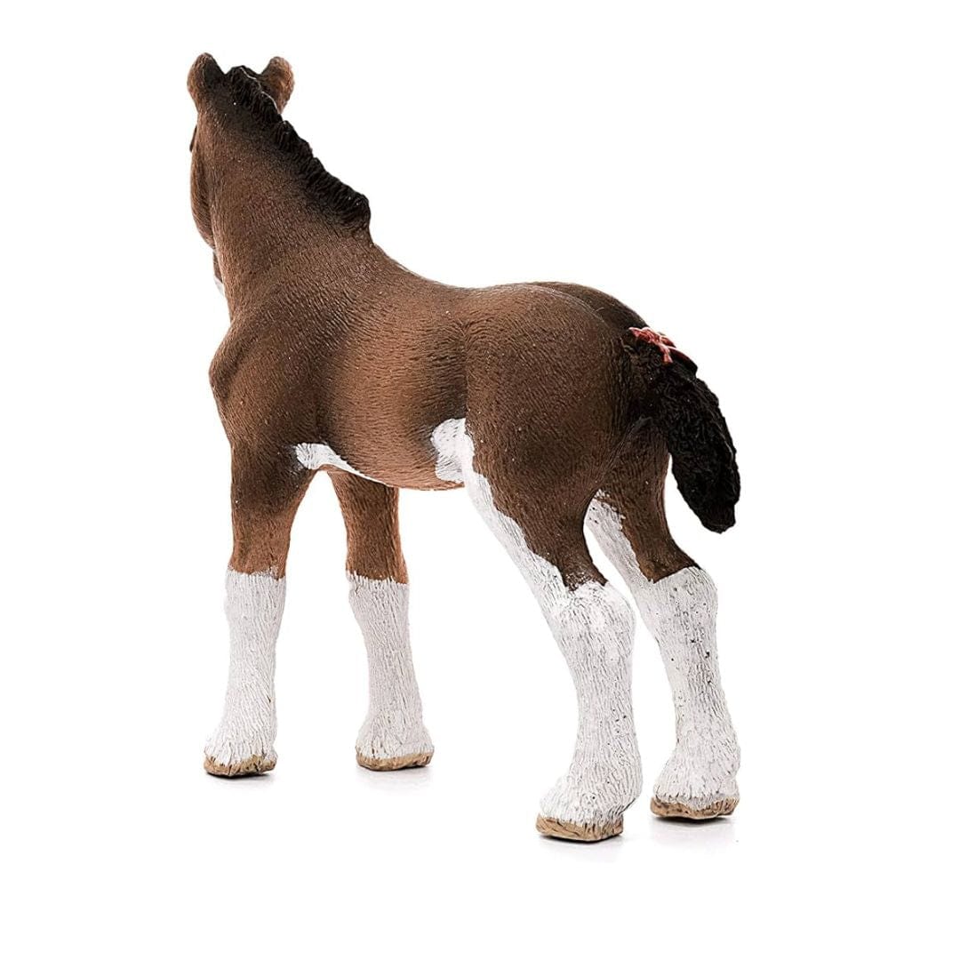 Schleich Animales y Dinosaurios Potro clydesdale coleccionable - Schleich SCH13810