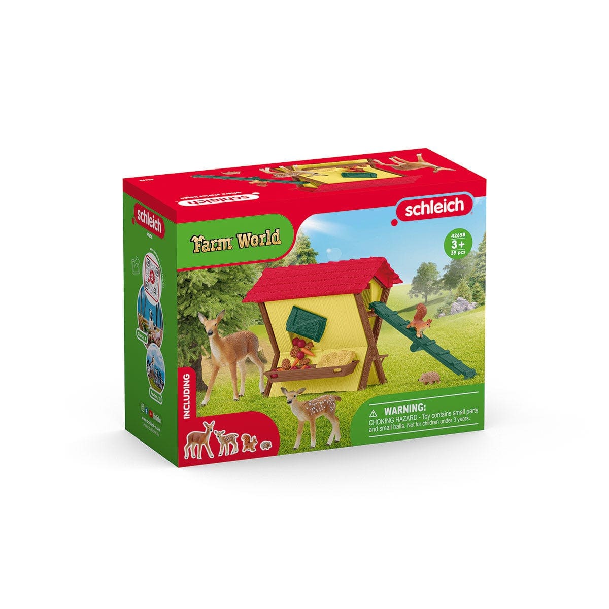 Schleich Animales y Dinosaurios Set comida para los animales del bosque coleccionables - Schleich SCH42658