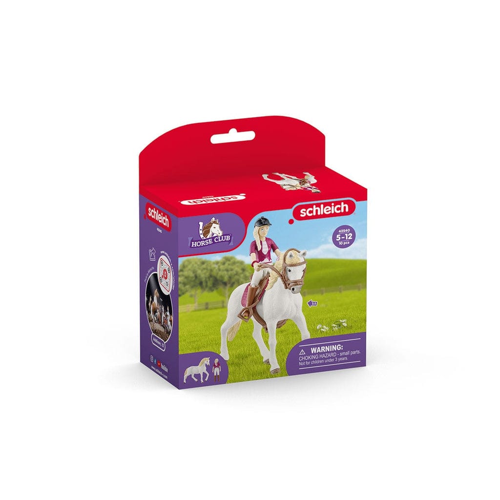 Schleich Animales y Dinosaurios Set de club de caballos de Sofia & Blossom - Schleich SCH42540