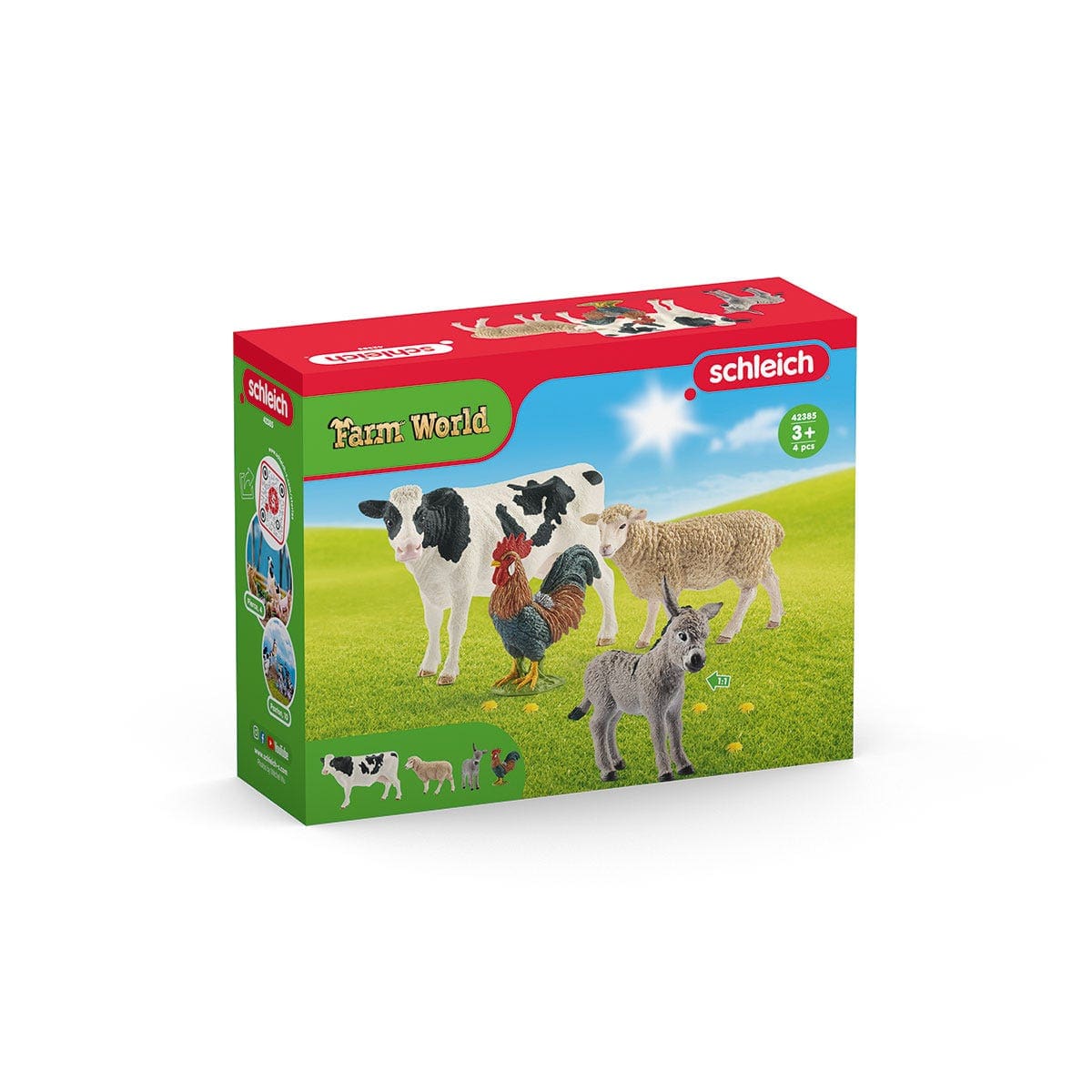 Schleich Animales y Dinosaurios Set de inicio al mundo agrícola coleccionable - Schleich SCH42385