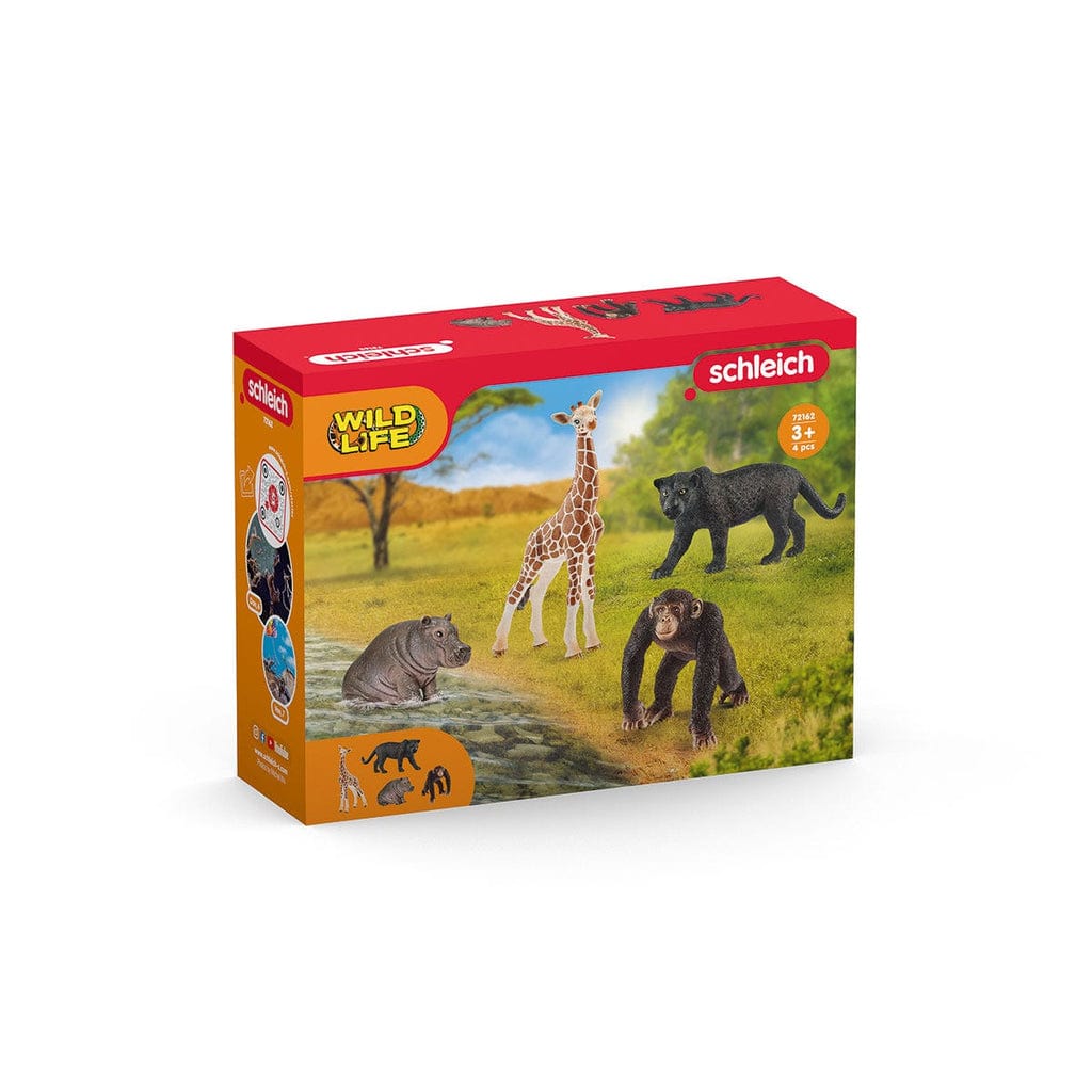 Schleich Animales y Dinosaurios Set de inicio Wild Life coleccionable - Schleich SCH72162