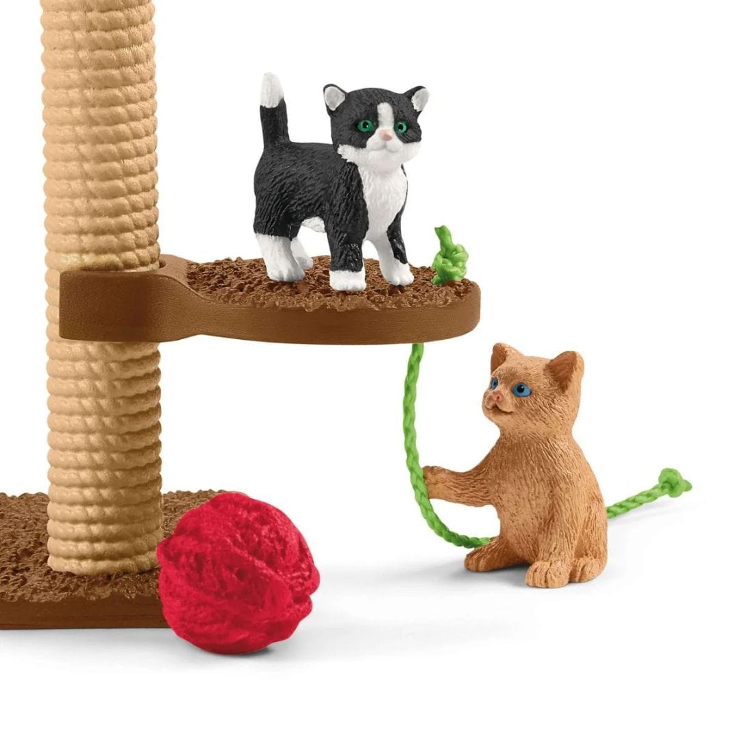 Schleich Animales y Dinosaurios Set de juego para lindos gatos coleccionables - Schleich SCH42501