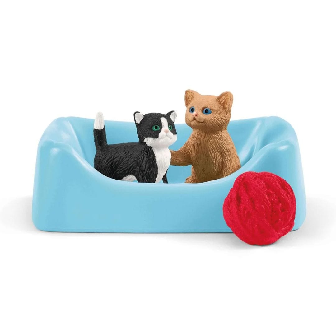 Schleich Animales y Dinosaurios Set de juego para lindos gatos coleccionables - Schleich SCH42501