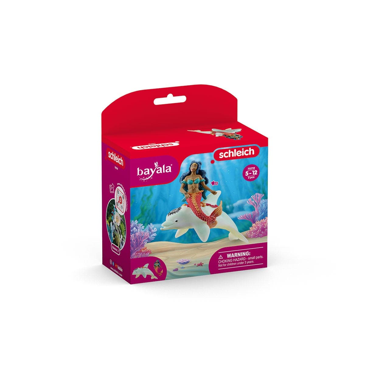 Schleich Animales y Dinosaurios Sirena Isabelle y su delfín coleccionable - Schleich SCH70719