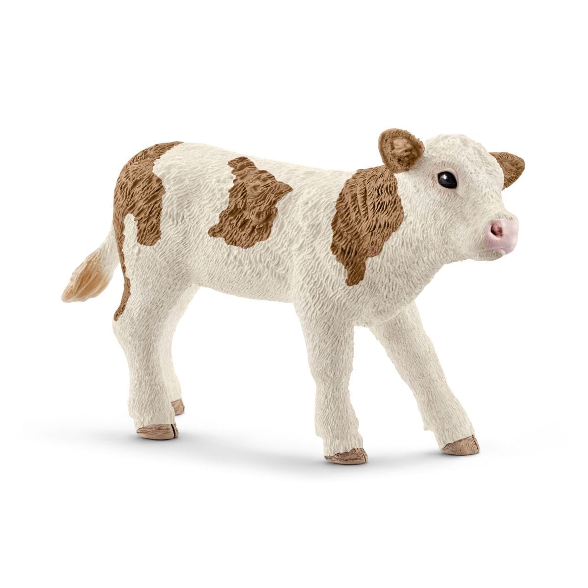Schleich Animales y Dinosaurios Ternero simmental coleccionable - Schleich SCH13802