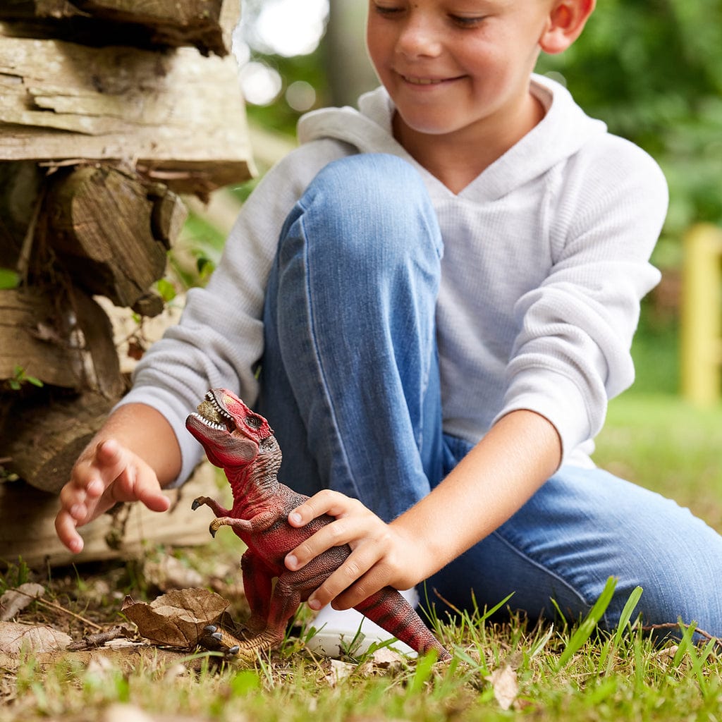 Schleich Animales y Dinosaurios Tiranosaurio Rex rojo coleccionable - Schleich SCH72068