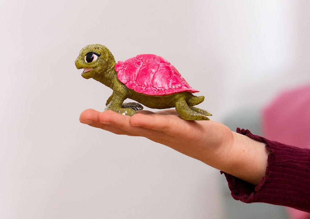 Schleich Animales y Dinosaurios Tortuga de Zafiro Rosa coleccionable - Schleich SCH70759