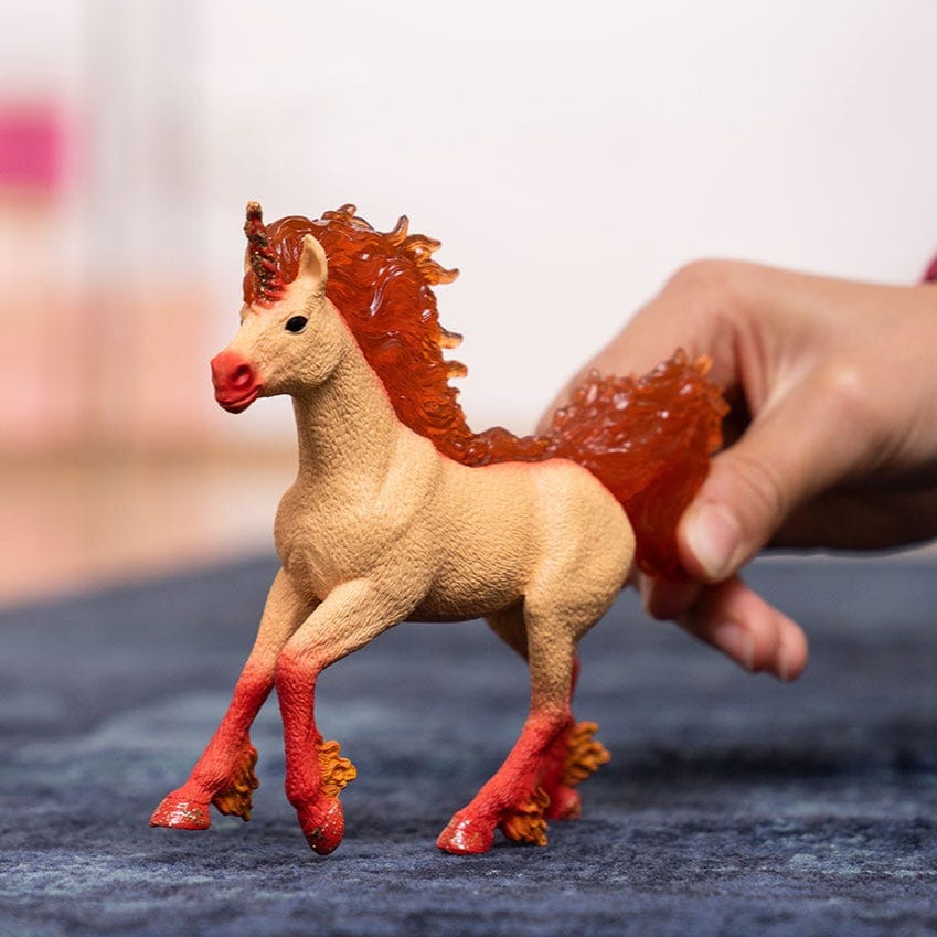 Schleich Animales y Dinosaurios Unicornio de Fuego Elemental coleccionable - Schleich SCH70756