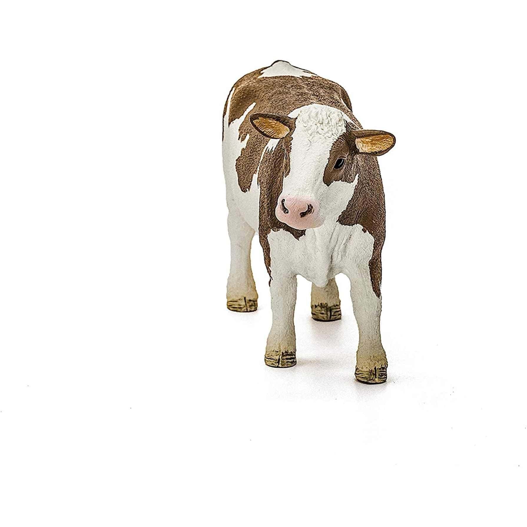 Schleich Animales y Dinosaurios Vaca Simmental coleccionable - Schleich SCH13801