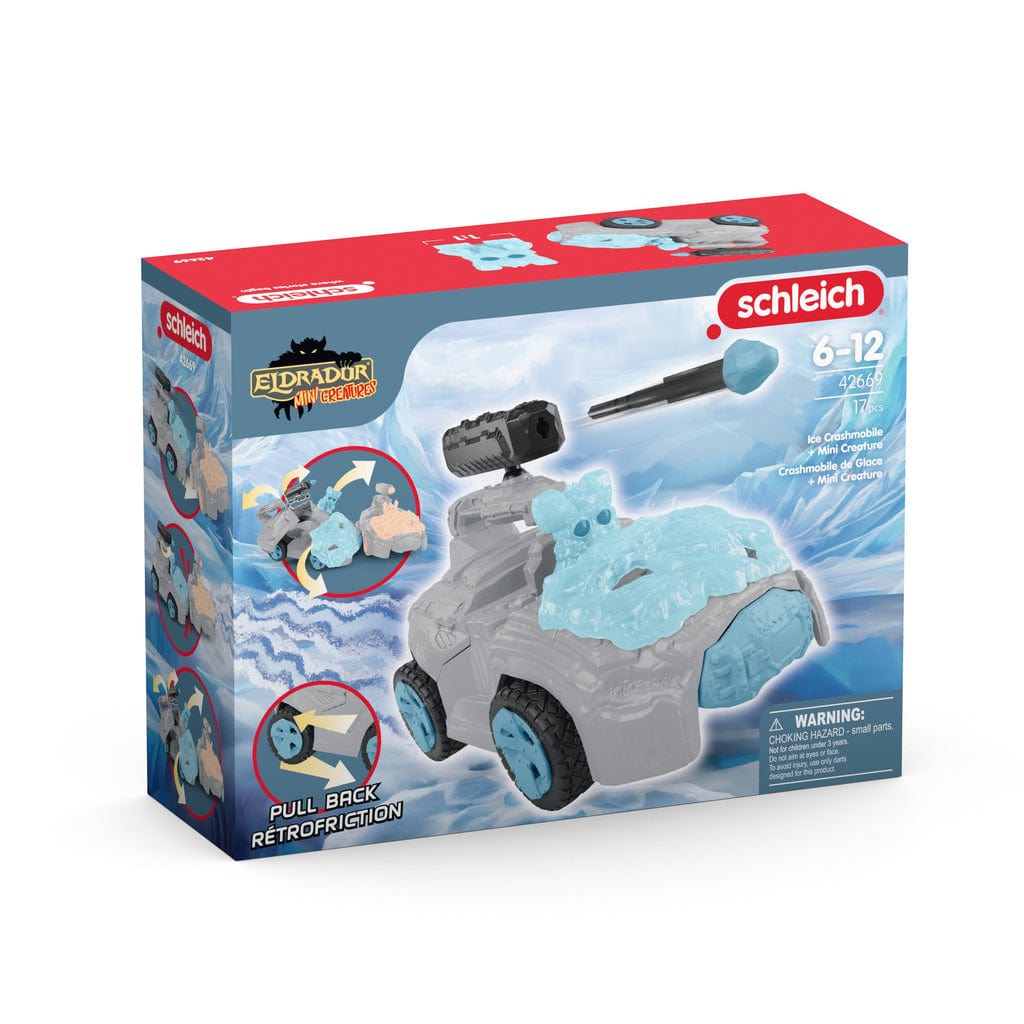 Schleich Animales y Dinosaurios Vehículo de Hielo con Mini Criatura coleccionable - Schleich SCH42669