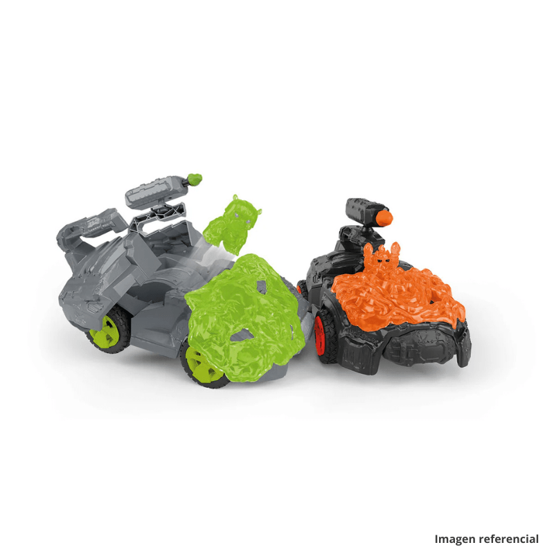 Schleich Animales y Dinosaurios Vehículo de Piedra con Mini Criatura coleccionable - Schleich SCH42670