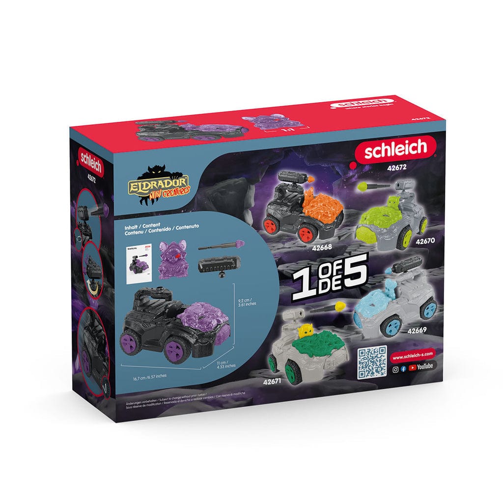 Schleich Animales y Dinosaurios Vehículo de Sombra con Mini Criatura coleccionable - Schleich SCH42672