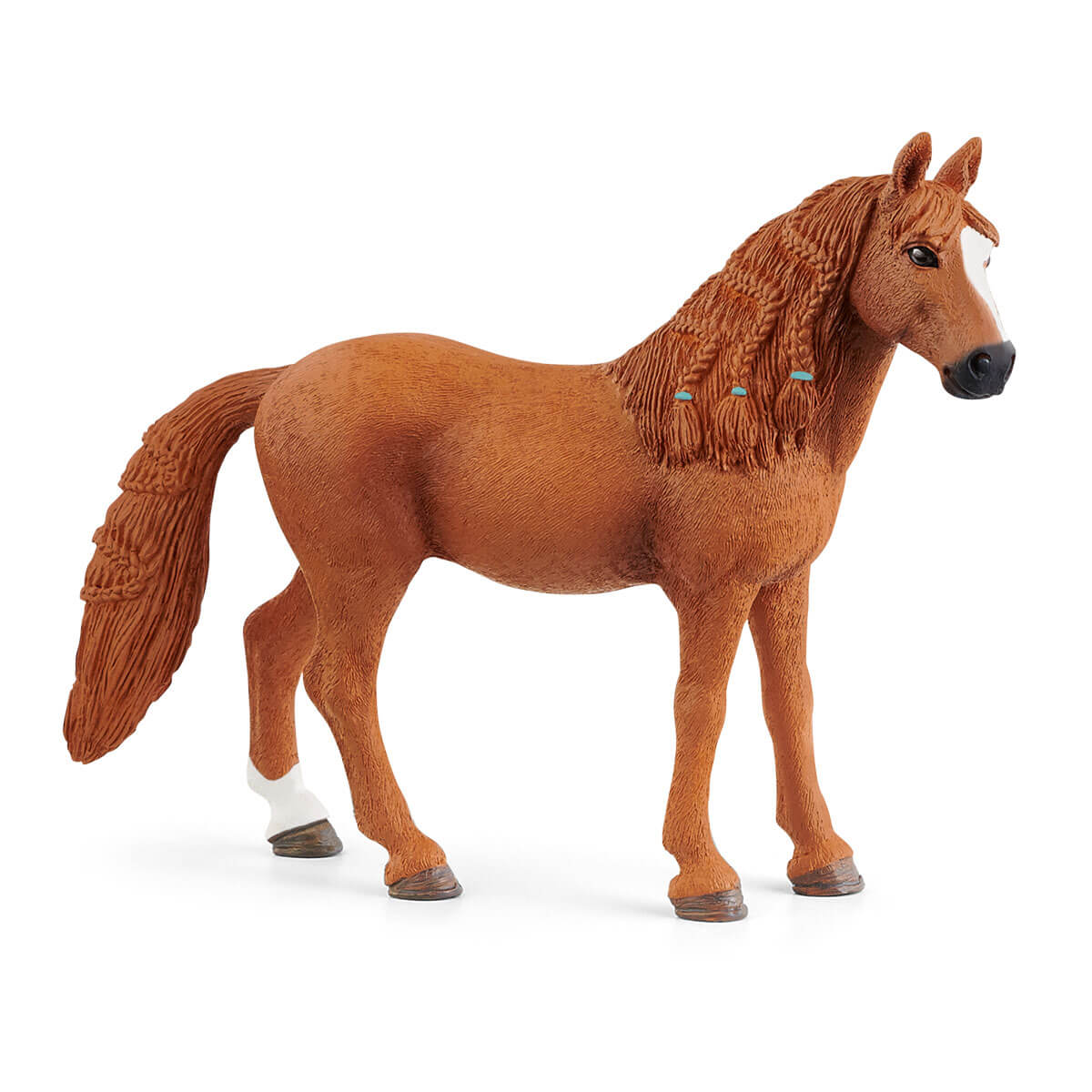 Schleich Animales y Dinosaurios Yegua Pony de Montura Alemana coleccionable - Schleich SCH13925