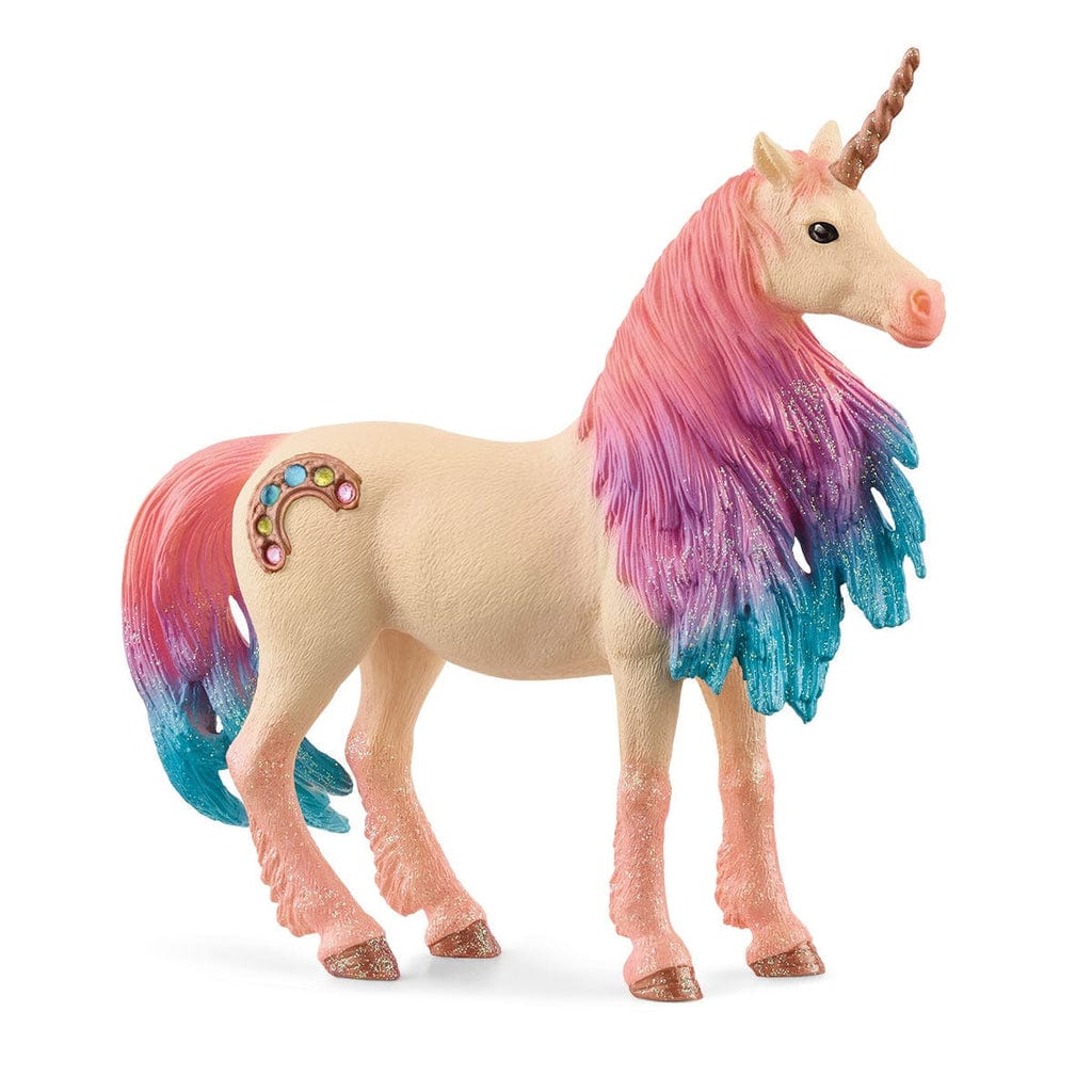 Schleich Animales y Dinosaurios Yegua unicornio Marshmallow coleccionable - Schleich SCH70723